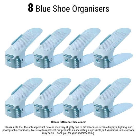 Adjustable Double-Layer Shoe Rack – Space-Saving Shoe Organizer for High Heels & Flats