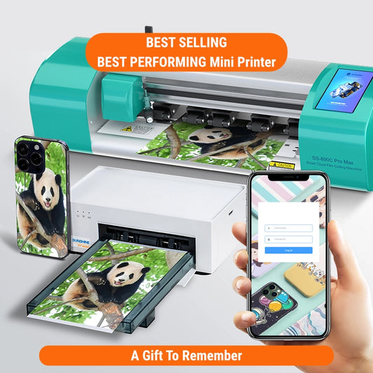 DIY Colour Drawing Printer for Custom Mobile Back Covers – Compatible with iOS & Android