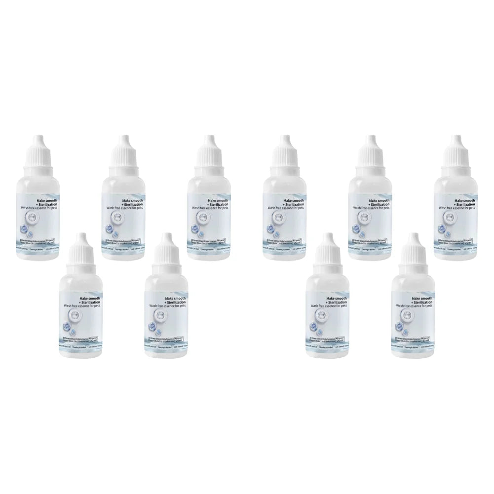 Pet Grooming Brush and Serum/Essence