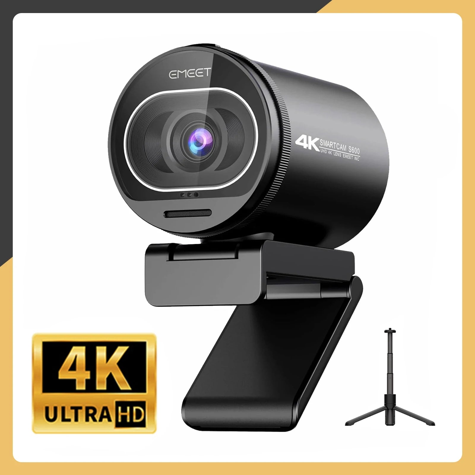 4k UHD Streaming Webcam