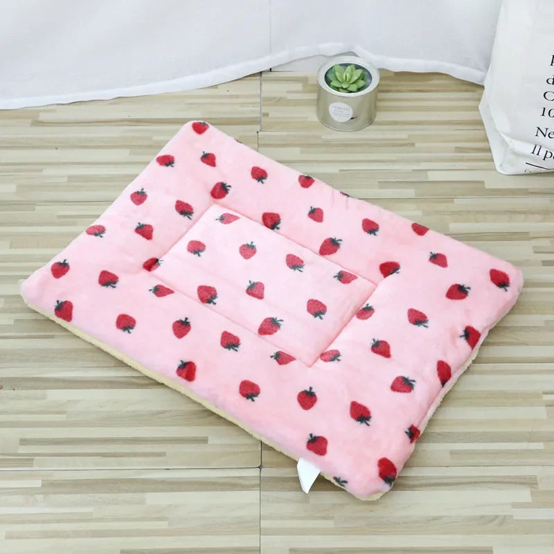 Plush Double Sided Warm Pet Mat