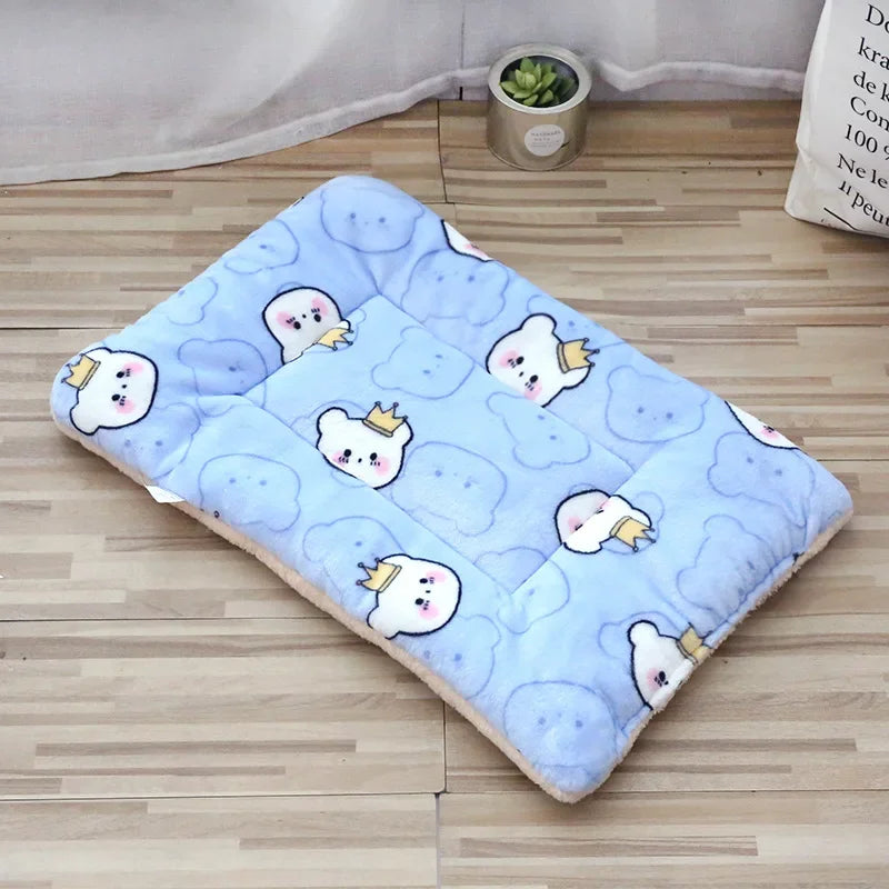 Plush Double Sided Warm Pet Mat