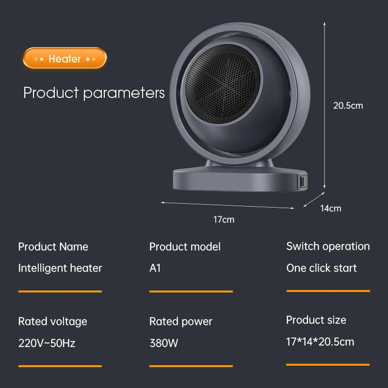 Energy Saving 380W Space Heater