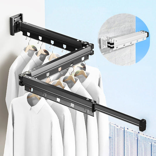 Extendable Wall Mounted Drying Rack-