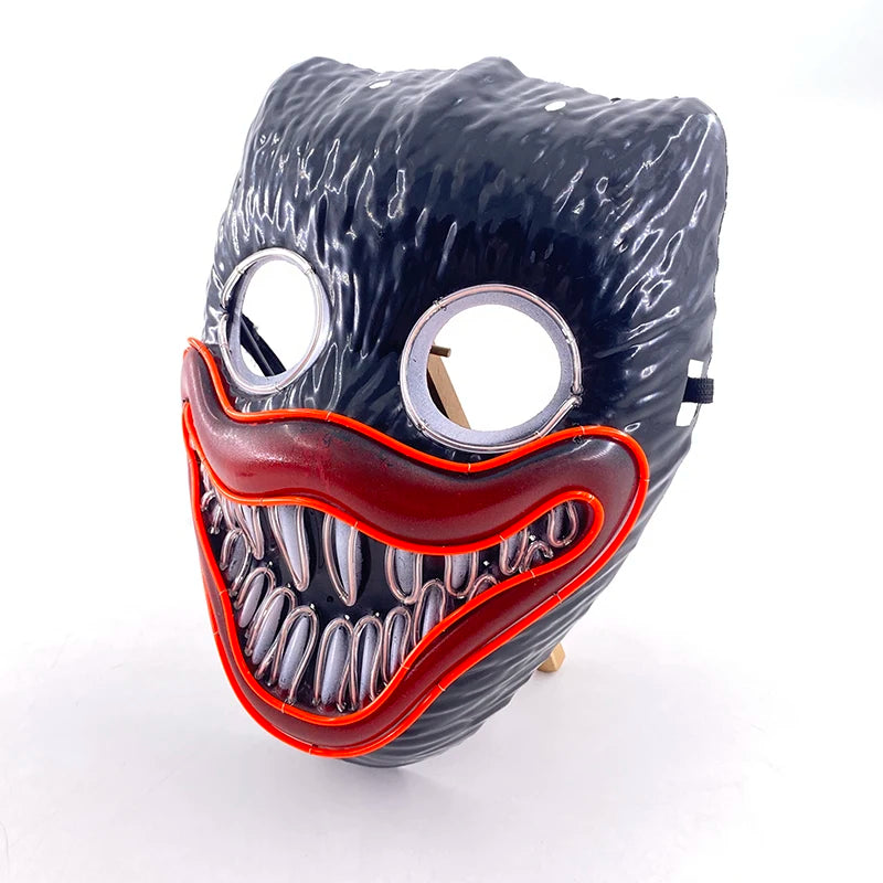 Neon Glow Horror Face Mask