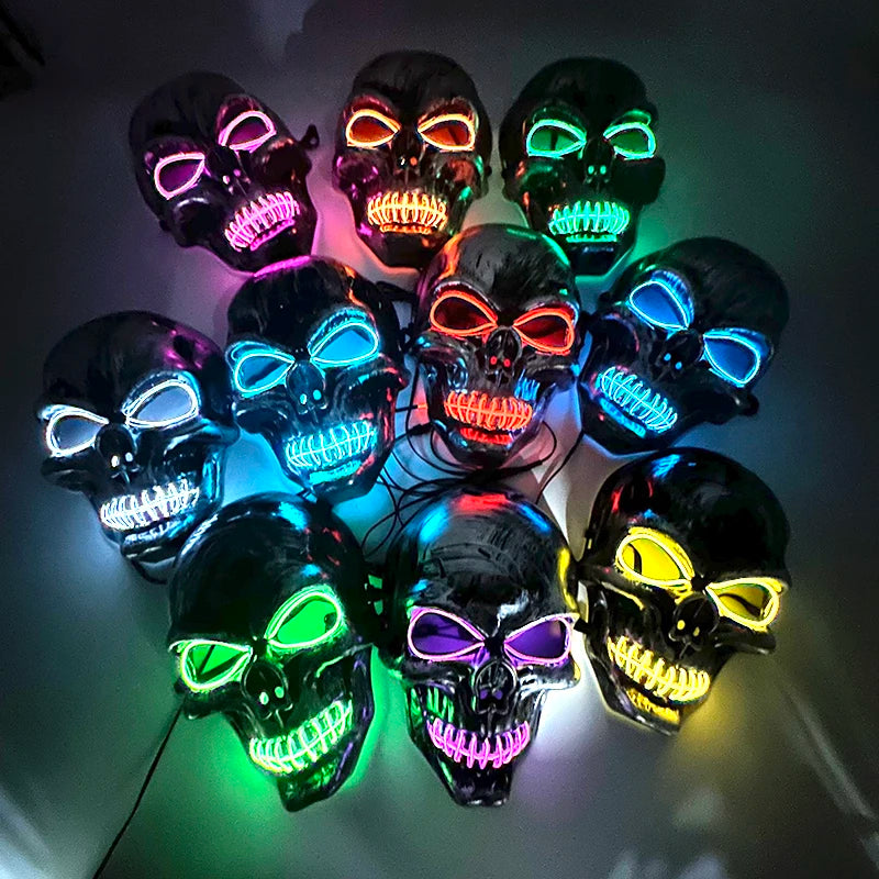 Glow Skull Mask