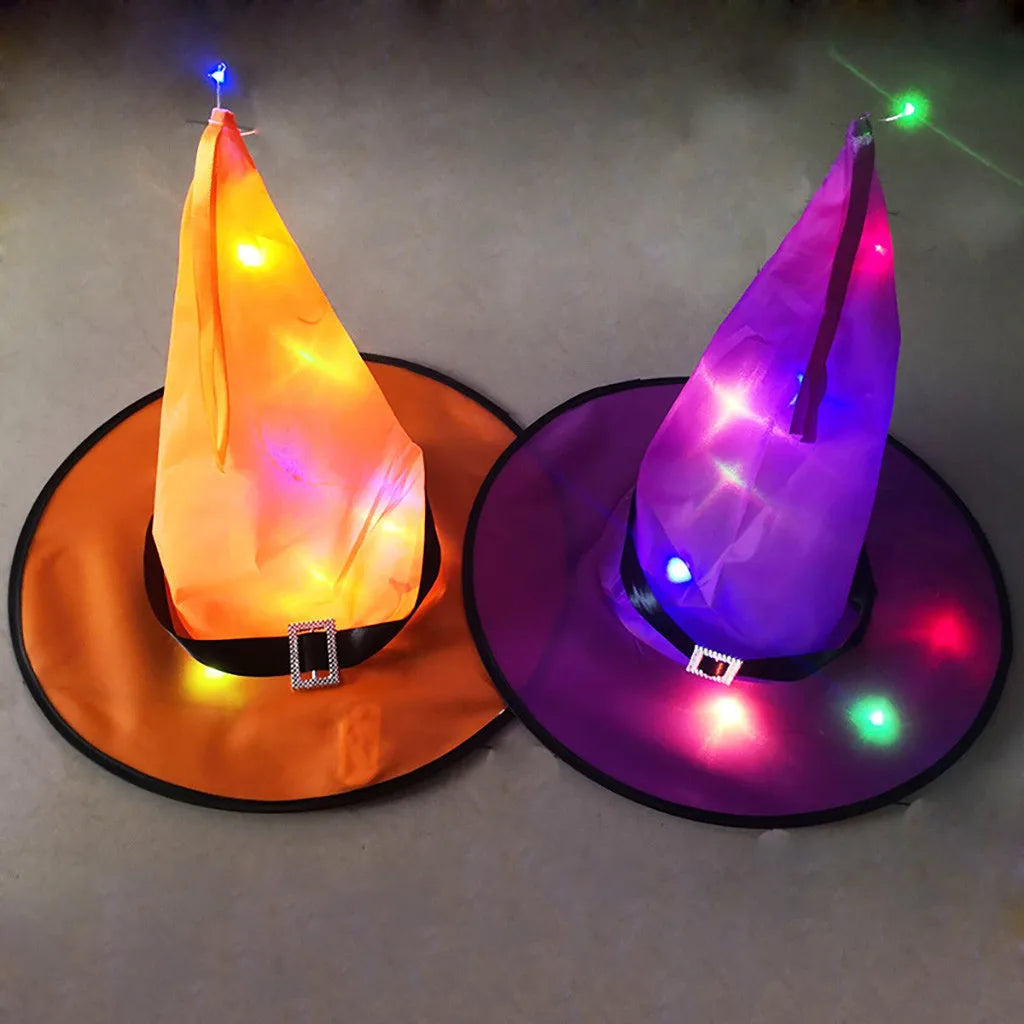 LED Flashing Witch Hat