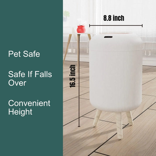 Modern Motion Sensor Touchless Waterproof Trash Can