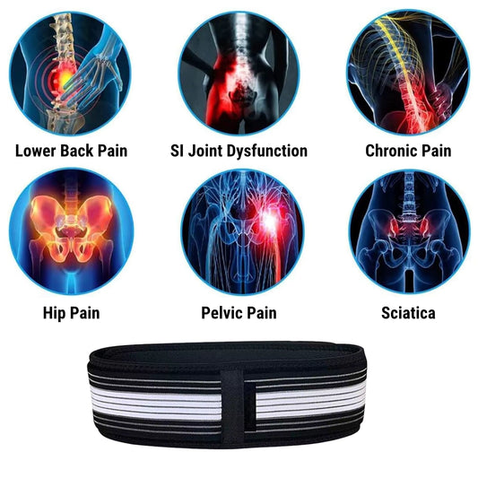 Sacroiliac SI Joint Belt – Hip, Pelvic, Postpartum Recovery & Lower Back Support