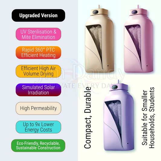 Smart & Light Foldable Electric Laundry Dryer – Portable UV & Warm Air Rack